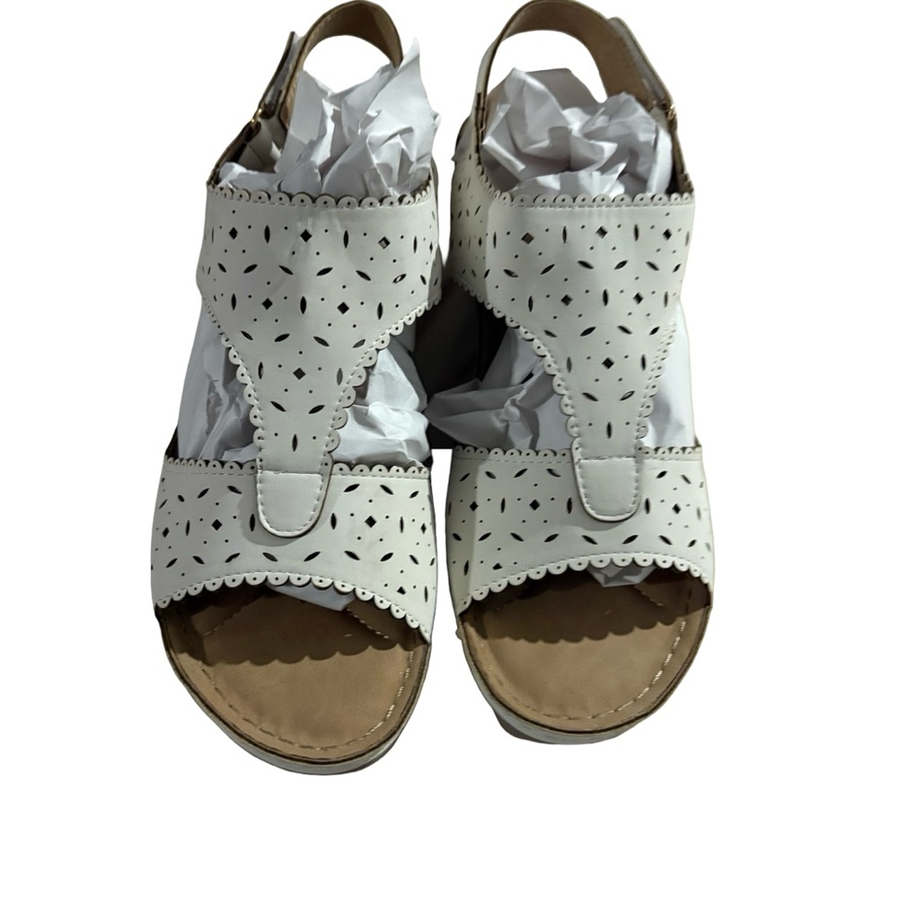 Chic White Women's Sandals